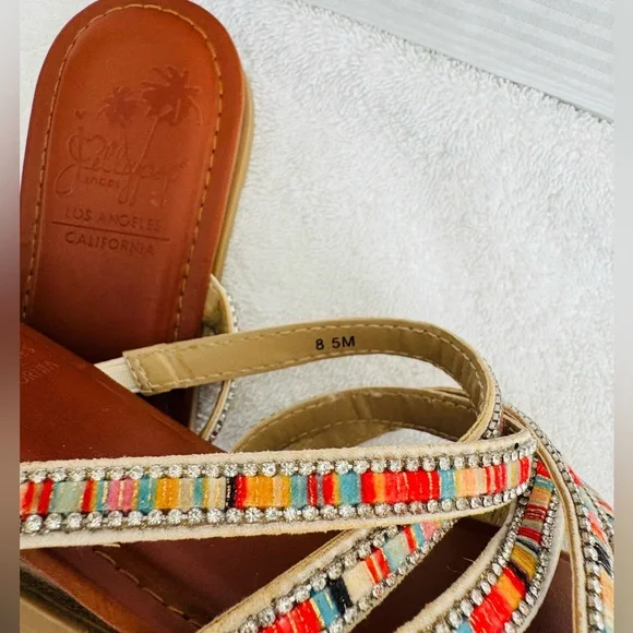 Jellypop Women's Glisten Boho Sandal Size 8.5 - Picture 5 of 5